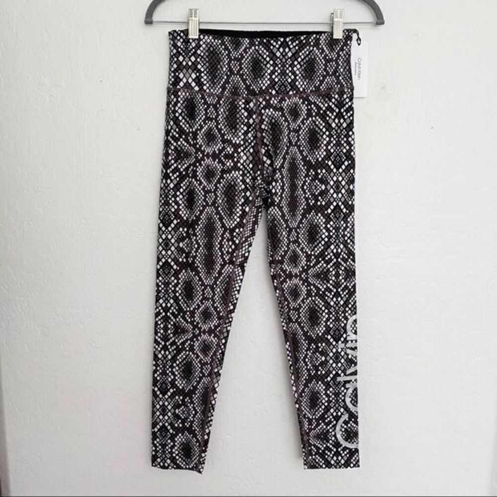 Calvin Klein Performance High Leggings Snakeskin S